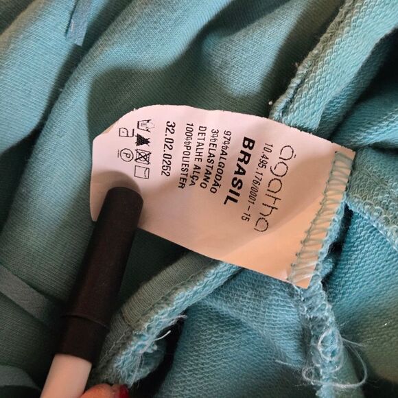 Agatha Stretch Green Fringe Mini Dress - Picture 7 of 7